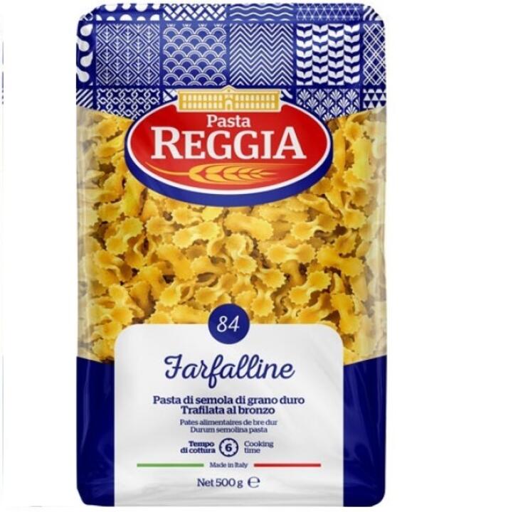 Reggia  -  მაკარონი  -  "ფარფალე" (პეპლები პატარა) 500გრ